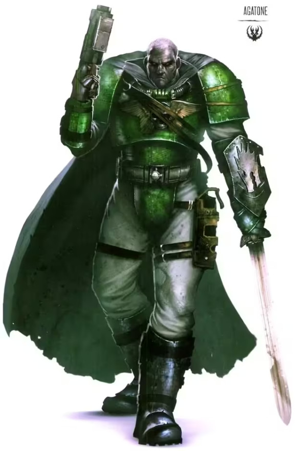 joytoy暗源战锤40k火蜥蜴连长阿德拉克斯阿伽顿118可动兵人