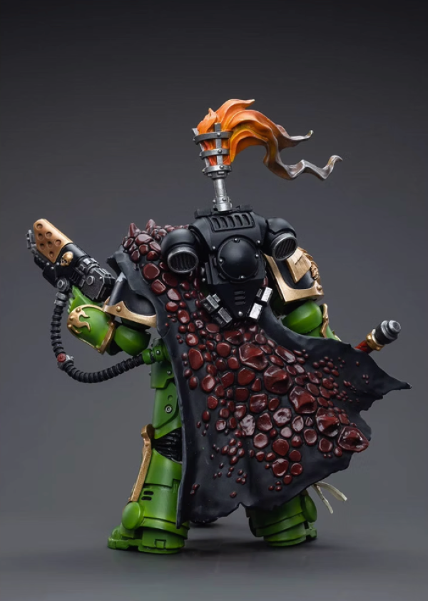 joytoy暗源战锤40k火蜥蜴连长阿德拉克斯阿伽顿118可动兵人