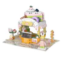 JAKI 佳奇 女孩街景:晴天泡芙积木街景系列 JK2122 心软蛋糕