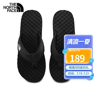 北面 人字拖男鞋TheNorthFace夏季新品户外运动休闲鞋轻便沙滩鞋凉拖鞋