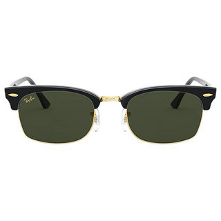 Ray-Ban 雷朋 Clubmaster派对达人系列 RB3916 130331 中性太阳镜 黑框绿片 52mm