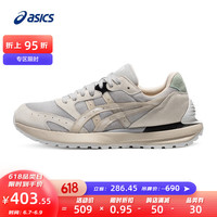 亚瑟士ASICS男鞋女鞋舒适透气休闲鞋时尚复古运动 TARTHER SC 灰色/米色 41.5