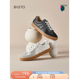 BASTO 百思图 女士时尚百搭休闲鞋 VA348AM3