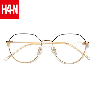 HAN 汉 近视眼镜框架45021+1.60非球面防蓝光镜片
