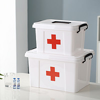 巧能 大号药箱家庭装大容量医药箱家用药品收纳箱多层特大分类药盒