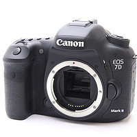 Canon 佳能 EOS 7D Mark II APS-C画幅 数码单反相机 黑色 单机身