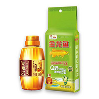 抖音超值购：胡姬花 花生油 158ml+清香稻长粒米 500g