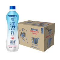PLUS会员：watsons 屈臣氏 白桃味乳酸菌苏打汽水 420ml*15瓶 整箱
