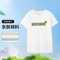 SKECHERS 斯凯奇 男童针织短袖T恤