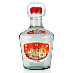 石湾玉冰烧低度37度三蒸米酒2.5L散装广东白酒浸泡药材泡酒专用酒