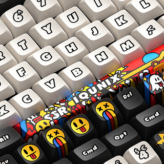IQUNIX 涂鸦日记键帽大全套 主题定制个性化办公电竞电脑键盘键帽