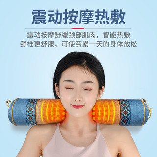 荞麦决明子颈椎枕头修助睡眠复圆柱专用曲度变直矫正器按摩护颈枕