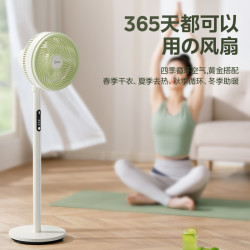 美的 静音 空气循环扇 遥控器  薄荷绿