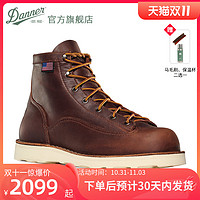 Danner丹纳BullRun真皮手工经典复古工装鞋马丁靴15552 15552/棕色/E版 40