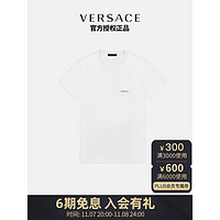 范思哲（VERSACE）男装简约棉质T恤白色6