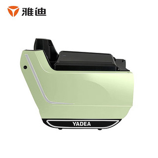 雅迪（yadea）中箱DE3电动车原厂中置箱-珊瑚蓝无损直上踏板箱改装超大容量备箱