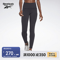 Reebok 锐步 官方2022女子TIGHT经典室内训练健身运动紧身裤HB2027