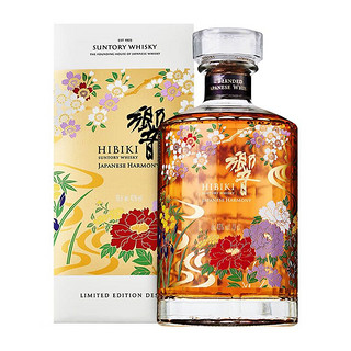 HIBIKI 響 宝树行 响（Hibiki）和风醇韵流水百花700ml 2021年限定版 调配型威士忌  原装进口洋酒