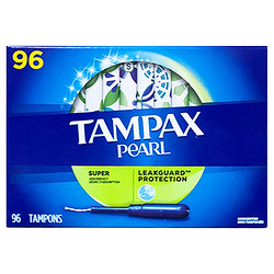 TAMPAX 丹碧丝 珍珠系列 导管式卫生棉条 大流量型 96支