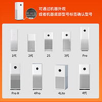 适配小米空气净化器2S 1 2 3代Pro滤芯米家除甲醛抗菌4lite过滤网