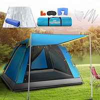 CREAJOY 创悦 全自动帐篷 户外加大多人免搭建露营野营帐篷 防雨野外大帐篷