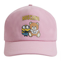 MOSCHINO 儿童 泰迪熊小黄人鸭舌帽 HMX01N LOA04 粉色 56