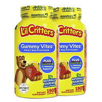 L'il Critters 儿童复合维生素叶黄素营养软糖 190粒*2瓶