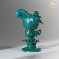 铜师傅 青铜摆件《三星堆青铜神鸟（萌版）》家居饰品桌面工艺品