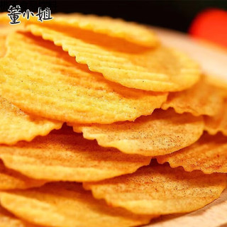 花仙笙（GEARSS）董小姐小王子焙烤薯片非油炸500g烤肉番茄办公寝室女生小包装零食 董小姐薯片（浓情烤肉味）1斤