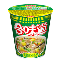 合味道 杯装方便面海鲜风味76g 杯面网红泡面 方便速食杯装方便泡面 合味道猪骨浓汤风味2杯