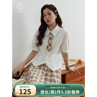 女士短款衬衫 23DS82352