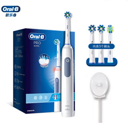 Oral-B 欧乐-B 正品OralB/欧乐B成人电动牙刷Pro4 Ultra 3D旋转摆动 圆头