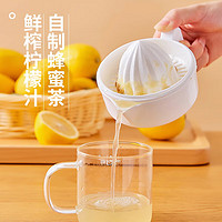 dipuer 迪普尔 手动榨汁机家用压榨橙子榨汁杯手动柠檬压汁器便携果汁挤汁器