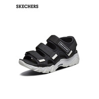 斯凯奇skechers沙滩凉鞋女士夏季厚底运动鞋子休闲学生复古黑色88888342 黑色/BLK 36