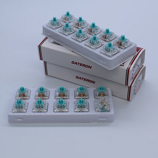 佳达隆（GATERON）佳达隆 Zeal Tealios v2蒂芙妮轴 67gf 线性手感 5pin  客制化改装轴体  10颗