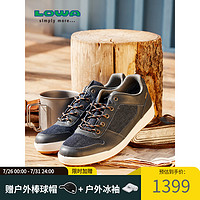 LOWA 春秋户外防水男士休闲鞋SEATTLE II GTX QC低帮徒步鞋L310786