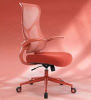 恒林 火烈鸟家用舒适久坐学习椅电脑椅护腰旋转办公座椅人体工学椅
