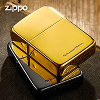 ZIPPO 之宝 芝宝zippo复刻打火机网店正品镀钛雅痞官方旗舰防风送男士可定制