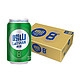 88VIP：崂山啤酒 青岛啤酒崂山8度清爽醇正330ml*24罐整箱装口感绵密 新鲜正品