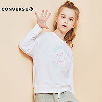 CONVERSE 匡威 儿童装2022秋季新品女童卫衣中大童潮流经典舒适上衣