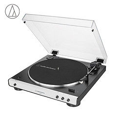 audio-technica 鐵三角 AT-LP60XBTA 藍牙無線唱盤機 黑膠唱機唱片機復古唱片機留聲機 白色
