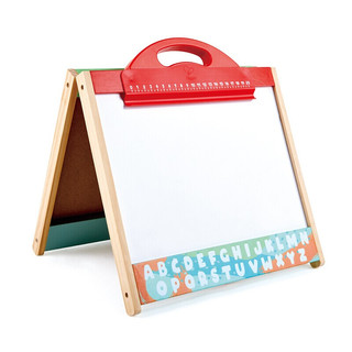 Hape E1062 实木双面磁性画板 桌面便携款 儿童绘画玩具