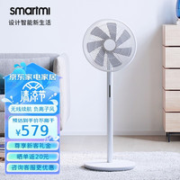 智米 风扇直流变频家用落地扇电风扇3无线续航负离子杀菌自然风静音睡眠支持手机APP语音遥控100档风速 风扇3