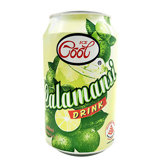 卡曼橘味饮料马来西亚进口冰酷 ICE COOL网红酸甜可口300ml*6罐装