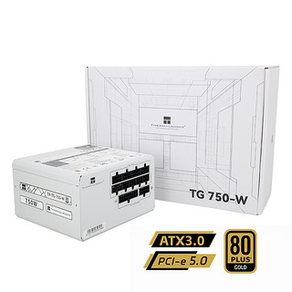 利民Thermalright 额定750W TG750-W ATX3.0金牌全模电源 PCIE5.0