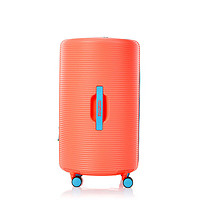 AMERICAN TOURISTER 美旅 ROLLIO系列 PC拉杆箱 QV1 玫红/蓝 18英寸