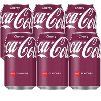 可口可乐 Coca-Cola德国进口可口可乐 Coca-Cola碳酸饮料樱桃可乐330ml/罐 新日期 德国产樱桃可乐12罐*330ml