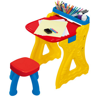 高思维儿童画板折叠小画架易收纳白板写字板幼童趣味画架益智玩具