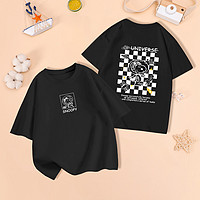 SNOOPY 史努比 2023夏季新款男童短袖T恤卡通洋气儿童T恤纯棉舒适中大童装