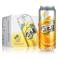 HANS 汉斯 青岛啤酒（TsingTao） 菠萝啤 果啤 菠萝味 500ml